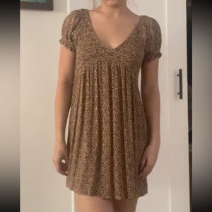In perfect condition cheetah print dress
